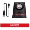image:imageCoast PM650R 700 Lumen Rechargeable Focusing LED Work Light with Magnetic Base and Rotating Beam