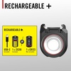 image:imageCoast PTX30R 500 Lumen USBC Rechargeable LED Tactical Weapon Light with ToolFree UniversalPicatinny Mounting System and Spot Beam  IP54 Rating