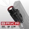 image:imageCoast PTX30R 500 Lumen USBC Rechargeable LED Tactical Weapon Light with ToolFree UniversalPicatinny Mounting System and Spot Beam  IP54 Rating