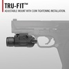 image:imageCoast PTX30R 500 Lumen USBC Rechargeable LED Tactical Weapon Light with ToolFree UniversalPicatinny Mounting System and Spot Beam  IP54 Rating