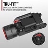 image:imageCoast PTX30R 500 Lumen USBC Rechargeable LED Tactical Weapon Light with ToolFree UniversalPicatinny Mounting System and Spot Beam  IP54 Rating