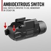 image:imageCoast PTX30R 500 Lumen USBC Rechargeable LED Tactical Weapon Light with ToolFree UniversalPicatinny Mounting System and Spot Beam  IP54 Rating