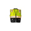 image:imageCoast SV500 HighVis Rechargeable Lighted Safety Vest with COASTPatented CIRCLIGHT 360 Safety Technology XLLarge