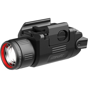 image:imageCoast PTX30R 500 Lumen USBC Rechargeable LED Tactical Weapon Light with ToolFree UniversalPicatinny Mounting System and Spot Beam  IP54 Rating