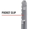 image:imageCOAST Founders Collection LX530 ORIGIN Gentlemans EDC Folding Pocketknife Flip Tab Frame Lock Pocket Clip StainlessSteel SilverKnife