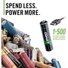 image:imageCoast AAA USBC Rechargeable Batteries ZITHIONX Lithium Ion 15v 750 mAh Long Lasting Charges Under 13 Hours Charging Cable Included 4Battery PackAAA USBC  4Pack