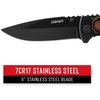 image:imageCoast FX411 Frame Lock Folding Knife 4Inch Blade