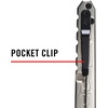 image:imageCoast Founders Collection LX533 ORIGIN Gentlemans EDC Folding Pocketknife DAMASCUS StainlessSteel Handle Flipper Tab Frame Lock Pocket Clip Black Nitride StainlessSteel Blade