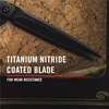 image:imageCoast Founders Collection ORIGIN EDC LX532 Folding Pocketknife Flipper Tab Frame Lock Pocket Clip StainlessSteel BlackBLACK