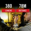 image:imageCoast KL20R 380 Lumen EDC Rechargeable Lightweight LED Keychain Flashlight Black