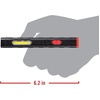 image:imageCoast PM50R 185 Lumen Rechargeable Work Light with COB Side Area Light and Magnetic Endcap