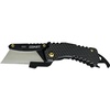 image:imageCoast DX126 12 In Stainless Steel Razor Blade Pocket Knife with DOUBLE LOCK and Nylon Handle