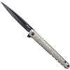 image:imageCoast Founders Collection LX533 ORIGIN Gentlemans EDC Folding Pocketknife DAMASCUS StainlessSteel Handle Flipper Tab Frame Lock Pocket Clip Black Nitride StainlessSteel Blade