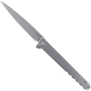 image:imageCOAST Founders Collection LX530 ORIGIN Gentlemans EDC Folding Pocketknife Flip Tab Frame Lock Pocket Clip StainlessSteel SilverKnife