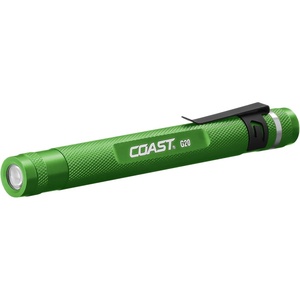 image:imageCOAST G20 Inspection Beam LED Penlight with Adjustable Pocket Clip and Consistent EdgeToEdge Brightness Green 54 lumens