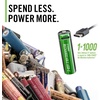 image:imageCoast AA USBC Rechargeable Batteries ZITHIONX Lithium Ion 15v 2400 mAh Long Lasting Charges Under 25 Hours Charging Cable Included 8Battery PackAA USBC  8Pack