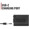 image:imageCoast ZX360 LithiumIon Rechargeable Battery with Battery Charge Indicator and Overcharge Protection USBC ONLY Compatible FLX25R and FLX27R Headlamps