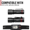 image:imageCoast ZX440 LithiumIon Rechargeable Battery with Battery Charge Indicator and Overcharge Protection USBC ONLY Compatible XT7R and XP7R Flashlights