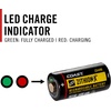 image:imageCoast ZX440 LithiumIon Rechargeable Battery with Battery Charge Indicator and Overcharge Protection USBC ONLY Compatible XT7R and XP7R Flashlights