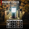 image:imageCOAST EAL30R 1000 Lumen Rechargeable Emergency Camping Lantern with Warm Day Red amp Red Flashing Mode Foldeable Handle 15 Hours of Runtime