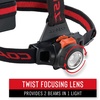 image:imageCOAST HL27 360 Lumen PURE BEAM LED Headlamp with TWIST FOCUS and Variable Light Control Wheel