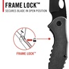 image:imageCoast CONTRA EDC Folding Pocketknife Flip Tab Frame Lock Pocket Clip StainlessSteel Wharncliff Blade