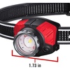 image:imageCoast FL85R 1000 Lumen TriColor WhiteRedGreen Focusing Rechargeable LED Headlamp Builtin Rechargeable BatteryBuiltIn Battery