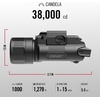 image:imageCoast PTX65R Two Beam 1000 Lumen USBC Rechargeable LED Tactical Weapon Light with ToolFree UniversalPicatinny Mounting System and Spot amp Flood Beams  IP54 Rating