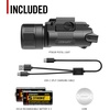 image:imageCoast PTX65R Two Beam 1000 Lumen USBC Rechargeable LED Tactical Weapon Light with ToolFree UniversalPicatinny Mounting System and Spot amp Flood Beams  IP54 Rating