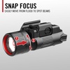 image:imageCoast PTX65R Two Beam 1000 Lumen USBC Rechargeable LED Tactical Weapon Light with ToolFree UniversalPicatinny Mounting System and Spot amp Flood Beams  IP54 Rating