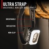 image:imageCoast RL35R VoiceControlled 1100 Lumen Rechargeable LED Headlamp with ARC280 Lighting 4 Color Modes RearFacing Safety Signal Variable Light Control and USBC Charge Port