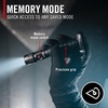 image:imageCoast TX300R 3000 Lumen Rechargeable Long Range Tactical LED Flashlight with Strobe Spot and Flood Beams  POWERiQ Digital Display Durable Aluminum Build  Flashlight amp Remote Switch Included