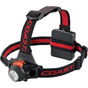 image:imageCOAST HL27 360 Lumen PURE BEAM LED Headlamp with TWIST FOCUS and Variable Light Control Wheel