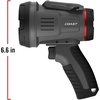 image:imageCoast LS20R 2500 Lumen Waterproof Rechargeable Spotlight 14 Mile Rand 20 Hour Runtime Spot amp Flood Beams IP67 Floats in Water