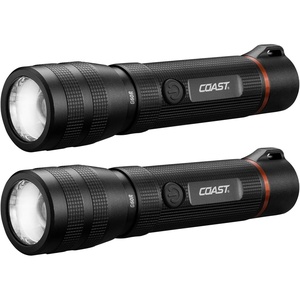 image:imageCoast G60R 1000 Lumen Waterproof Rechargeable LED Flashlight 2Pack