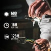 image:imageCoast KL35R 600 Lumen Rechargeable LED Pocket Flashlight with RED Light