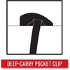image:imageCoast DX375 DOUBLE LOCK Folding Knife with 35 Serrated Stainless Steel Blade