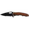 image:imageCoast DX375 DOUBLE LOCK Folding Knife with 35 Serrated Stainless Steel Blade