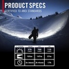 image:imageCoast FLX7 700 Lumen LED Headlamp with Twist Focus 3 x AAA Alkaline Batteries Included