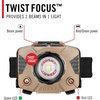 image:imageCoast FLX7 700 Lumen LED Headlamp with Twist Focus 3 x AAA Alkaline Batteries Included