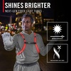 image:imageCoast LH150 Version 20 Rechargeable LED HiVis Lighted Vest 6 Color Modes Reflective One Size Fits Most with NEW amp IMPROVED 18 HOUR RUNTIMELh150 Lighted Vest V20