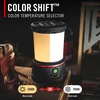 image:imageCOAST EAL40R 2500 Lumen Rechargeable Emergency Camping Lantern with Red Flashing Mode Carabiner Diffuser Foldeable Handle Moonglow Low Mode Illuminated Power Button USBC Power Bank
