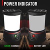image:imageCOAST EAL40R 2500 Lumen Rechargeable Emergency Camping Lantern with Red Flashing Mode Carabiner Diffuser Foldeable Handle Moonglow Low Mode Illuminated Power Button USBC Power Bank