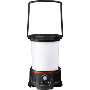 image:imageCOAST EAL40R 2500 Lumen Rechargeable Emergency Camping Lantern with Red Flashing Mode Carabiner Diffuser Foldeable Handle Moonglow Low Mode Illuminated Power Button USBC Power Bank