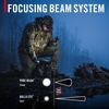 image:imageCoast PX200R 2000 Lumen Rechargeable LED Flashlight Twist Focus USBC 2Position Pocket ClipPX200R