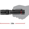 image:imageCoast PX200R 2000 Lumen Rechargeable LED Flashlight Twist Focus USBC 2Position Pocket ClipPX200R