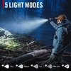 image:imageCoast PX200R 2000 Lumen Rechargeable LED Flashlight Twist Focus USBC 2Position Pocket ClipPX200R