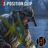 image:imageCoast PX200R 2000 Lumen Rechargeable LED Flashlight Twist Focus USBC 2Position Pocket ClipPX200R