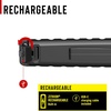 image:imageCoast KL50R 400 Lumen USBC Rechargeble LED Pocket Flashlight MiniFlood amp Fixed HatClip IP54 Water Resistant