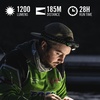 image:imageCoast XPH30R 1500 Lumen USBC Rechargeable Dual Power Headlamp with Twist Focus Beam and Magnetic Base 437 oz  DesertTanBlack